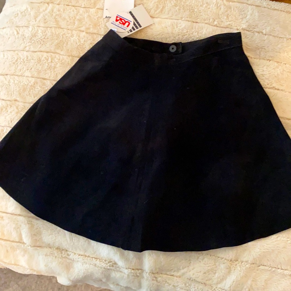 American Apparel suede skirt